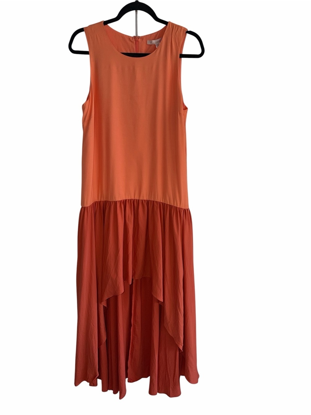 Anthropologie Hutch Colorblock Asymmetrical Dress Size M - Picture 4 of 13